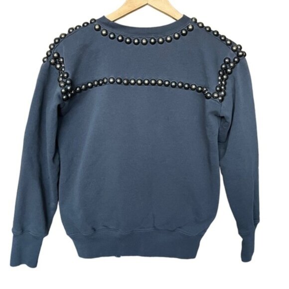 Isabel Marant Scotty Studded Sweatshirt Size 36 Small - Picture 4 of 8